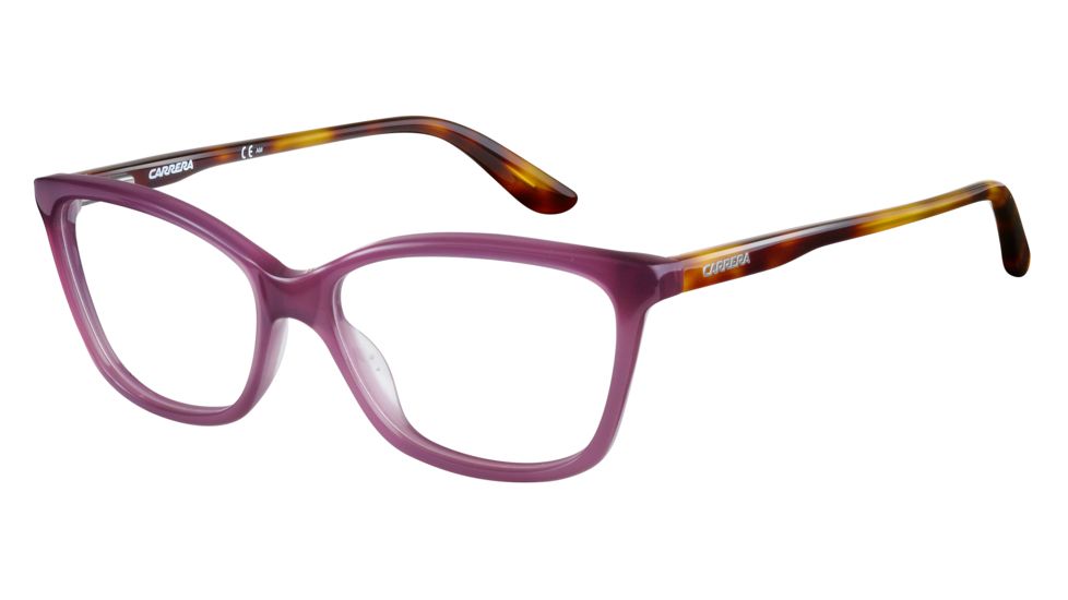 Carrera 6639 Eyeglass Frames CA6639-0HKZ-5215 - Violet Havana Frame, Lens Diameter 52mm, Distance Between Lenses 15mm