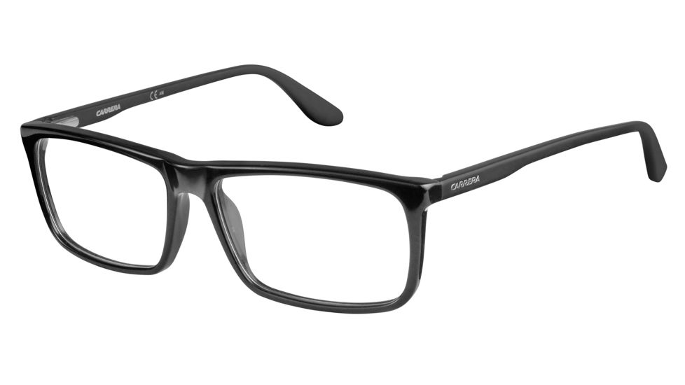 Carrera 6643 Progressive Prescription Eyeglasses CA6643-064H-5616 - Black / Matte Black Frame, Lens Diameter 56mm, Distance Between Lenses 16mm