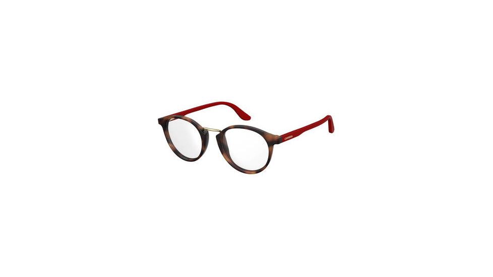 Carrera 6645 Eyeglass Frames CA6645-02IK-4721 - Havana Gold Frame, Lens Diameter 47mm, Distance Between Lenses 21mm