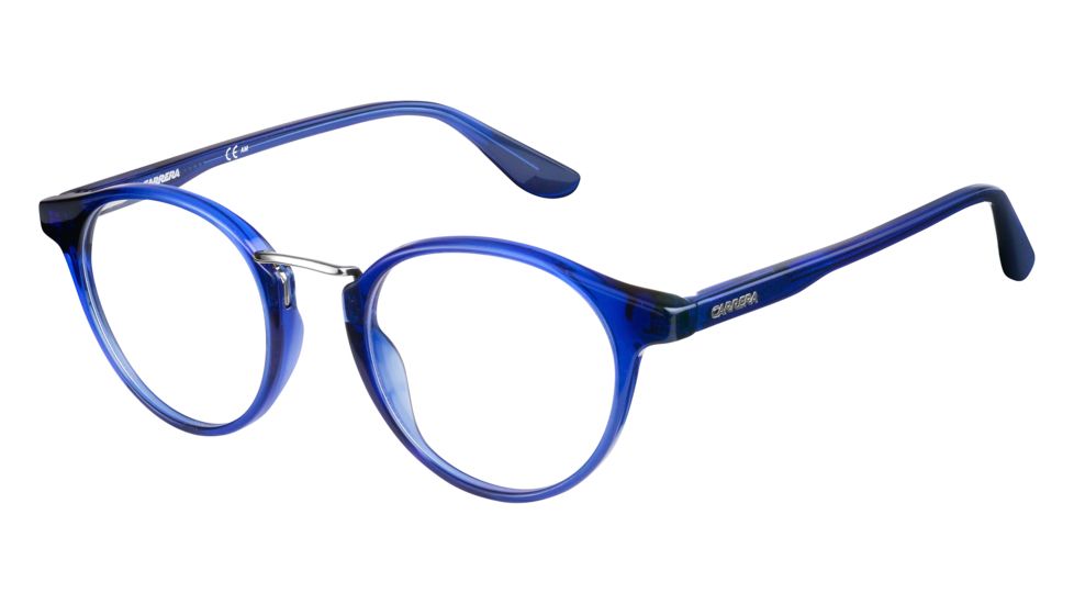 Carrera 6645 Eyeglass Frames CA6645-0PG3-4721 - Blue Frame, Lens Diameter 47mm, Distance Between Lenses 21mm