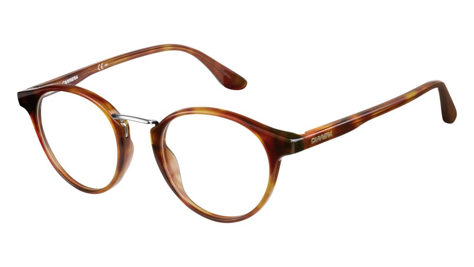 Carrera 6645 Eyeglass Frames CA6645-04HJ-4721 - Light Havana Frame, Lens Diameter 47mm, Distance Between Lenses 21mm
