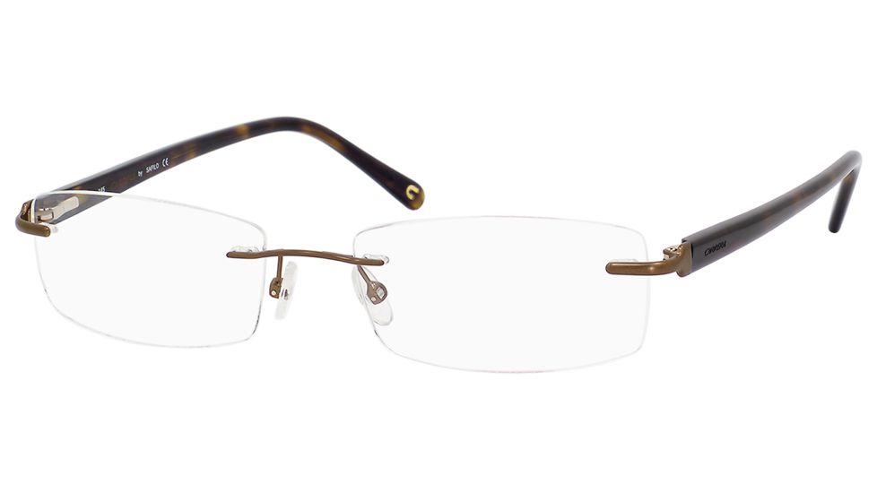 Carrera 7543 Eyeglass Frames CA7543-0UA3-5218 - Brown / Dark Havana Frame, Lens Diameter 52mm, Distance Between Lenses 18mm
