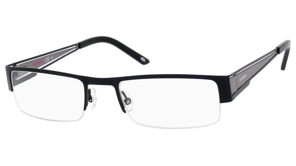 Carrera 7548 Progressive Prescription Eyeglasses CA7548-0RZZ-5320 - Matte Black / Dark Ruthenium Frame, Lens Diameter 53mm, Distance Between Lenses 20mm