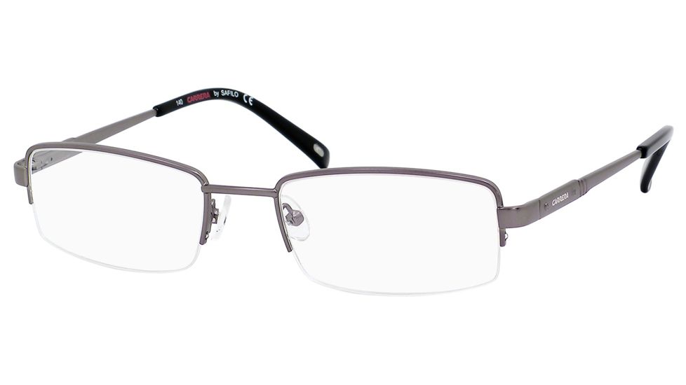 Carrera 7574 Progressive Prescription Eyeglasses CA7574-01P4-5119 - Ruthenium Frame, Lens Diameter 51mm, Distance Between Lenses 19mm