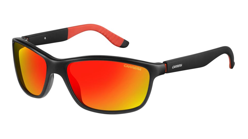 Carrera 8000/S Progressive Prescription Sunglasses CA8000S-0DL5-UZ-6118 - Frame Color Matte Black, Lens Diameter 61 mm