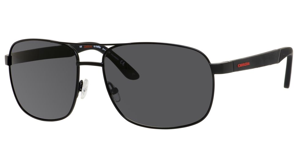 Carrera 8005/S Bifocal Prescription Sunglasses CA8005S-003P-Y2-6016 - Frame Color Black, Lens Diameter 60 mm