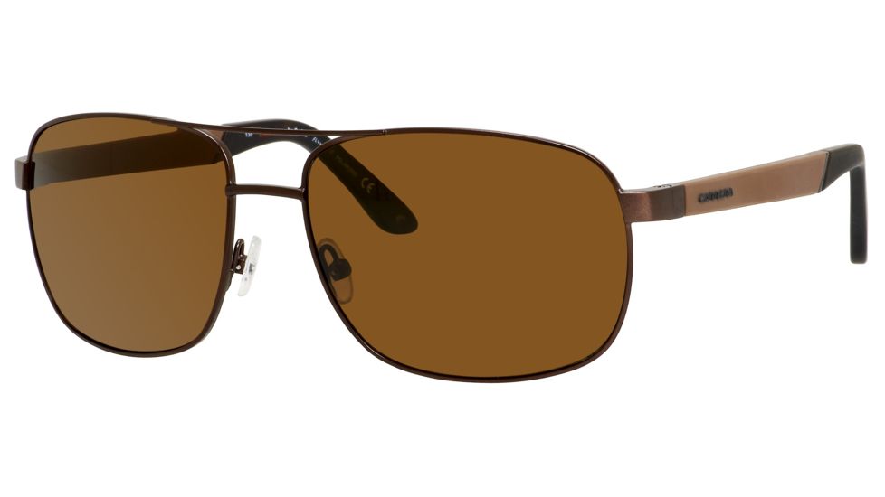Carrera 8005/S Bifocal Prescription Sunglasses CA8005S-1F1P-VW-6016 - Frame Color Brown, Lens Diameter 60 mm