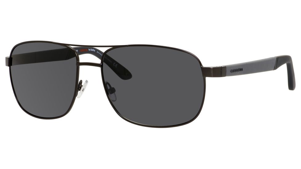 Carrera 8005/S Bifocal Prescription Sunglasses CA8005S-1G0P-Y2-6016 - Frame Color Gunmetal, Lens Diameter 60 mm