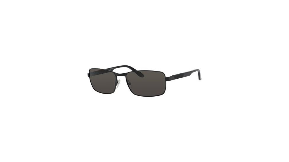 Carrera 8017/S Single Vision Prescription Sunglasses CA8017S-010G-M9-5817 - Lens Diameter 58 mm, Frame Color Matte Black / Black