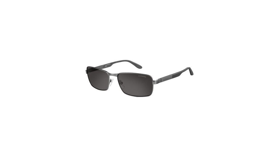 Carrera 8017/S Single Vision Prescription Sunglasses CA8017S-0U4B-M9-5817 - Lens Diameter 58 mm, Frame Color Matte Rut Gray