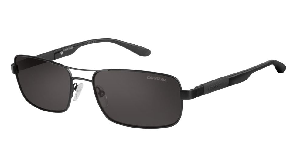 Carrera 8018/S Progressive Prescription Sunglasses CA8018S-010G-M9-5717 - Lens Diameter 57 mm, Frame Color Matte Black