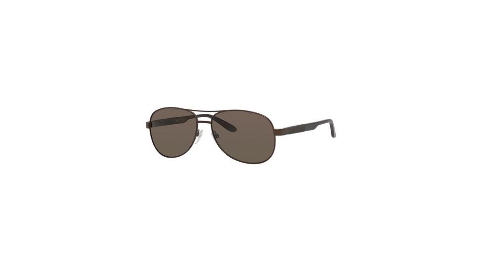 Carrera 8019/S Single Vision Prescription Sunglasses CA8019S-0TVL-SP-5915 - Frame Color Matte Brown, Lens Diameter 59 mm