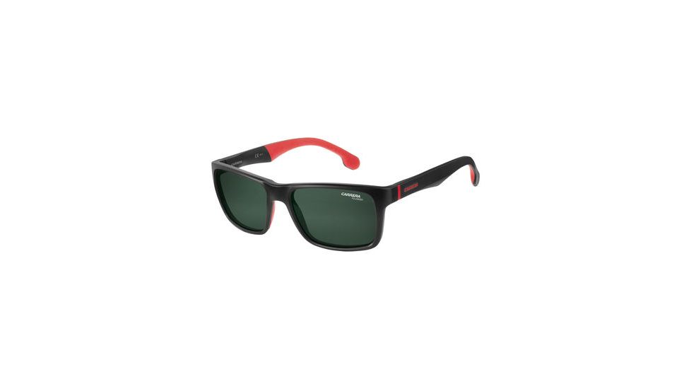 Carrera 8024/S Progressive Prescription Sunglasses CA8024S-0003-UC-5518 - Frame Color Matte Black, Lens Diameter 55 mm
