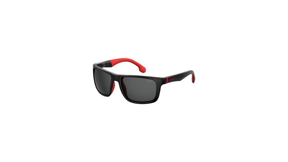 Carrera 8027/S Progressive Prescription Sunglasses CA8027S-0807-IR-5719 - Frame Color Black, Lens Diameter 57 mm