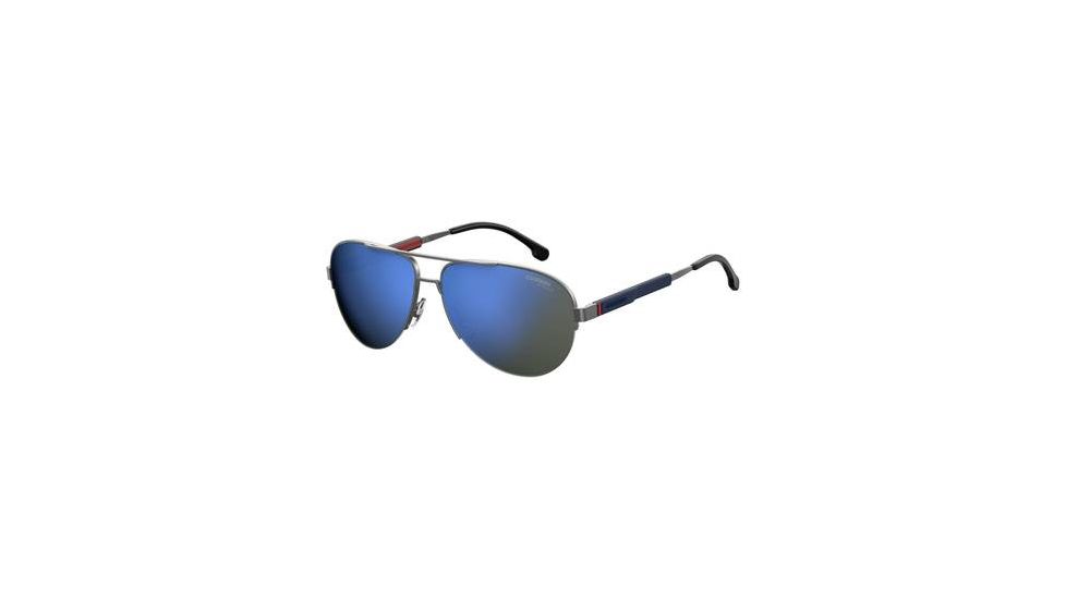 Carrera 8030/S Progressive Prescription Sunglasses CA8030S-0R81-XT-6215 - Lens Diameter 62 mm, Frame Color Matte Ruthenium