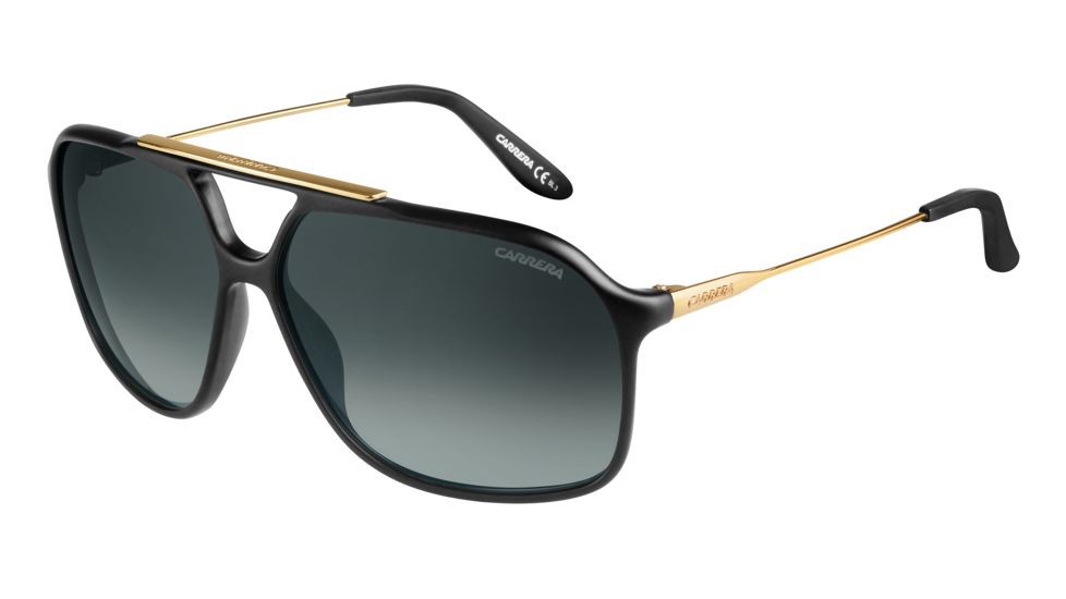 Carrera 81/S Progressive Prescription Sunglasses CA81S-00KU-PT-6312 - Frame Color Matte Black, Lens Diameter 63 mm