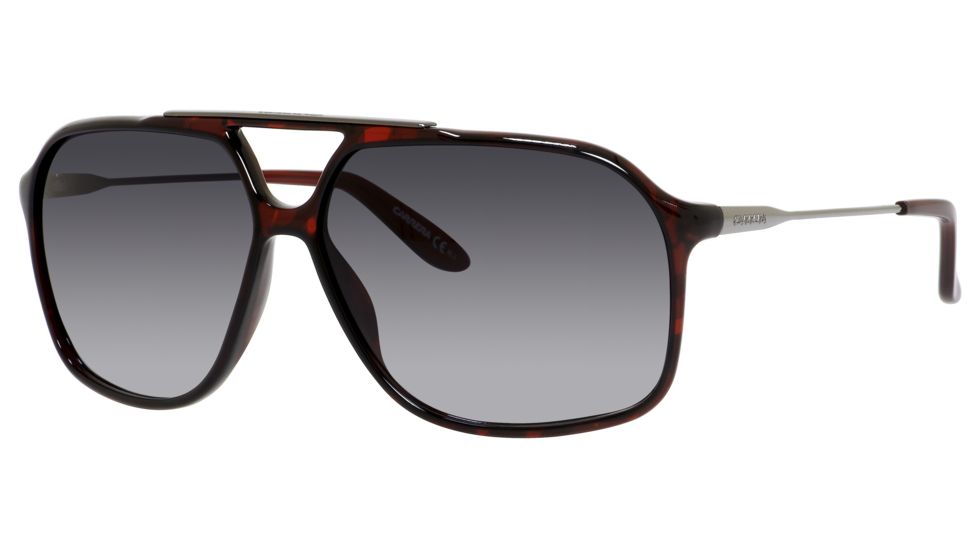 Carrera 81/S Progressive Prescription Sunglasses CA81S-00UM-HD-6312 - Lens Diameter 63 mm, Frame Color Havana Burgundy Ruthenium