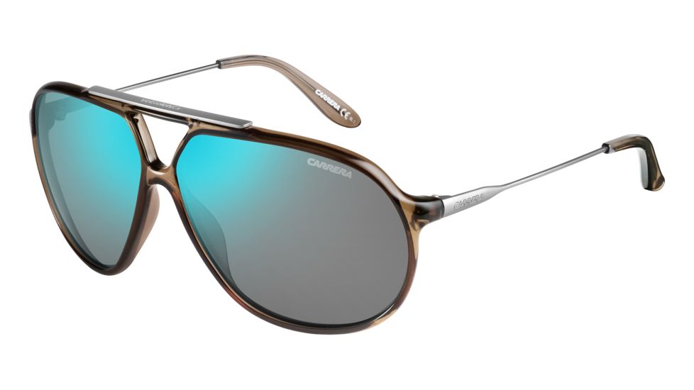 Carrera 82/S Single Vision Prescription Sunglasses CA82S-04OH-3U-6411 - Lens Diameter 64 mm, Frame Color Mud
