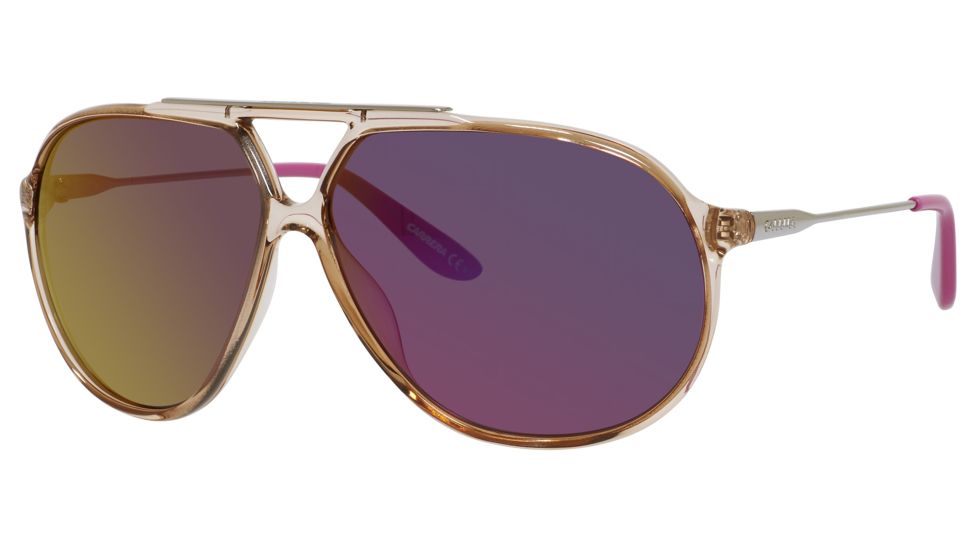 Carrera 82/S Single Vision Prescription Sunglasses CA82S-074F-VQ-6411 - Lens Diameter 64 mm, Frame Color Pesca Palladium