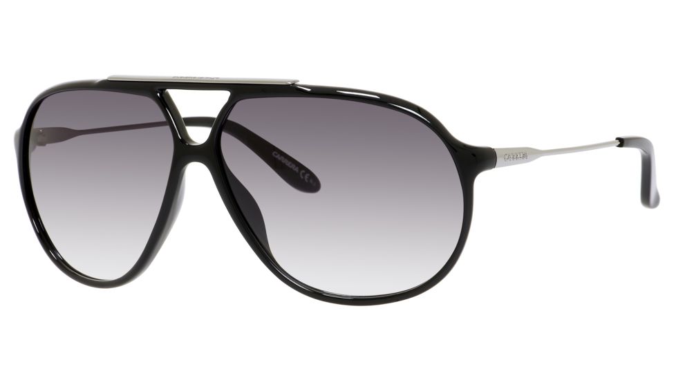 Carrera 82/S Single Vision Prescription Sunglasses CA82S-0CVS-9C-6411 - Frame Color Shiny Black, Lens Diameter 64 mm