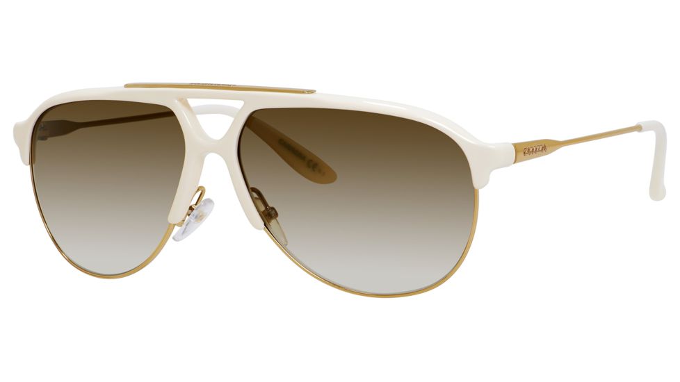 Carrera 83/S Sunglasses CA83S-00SD-DB-6112 - Antique Gold Frame, Brown Gray Gradient Lenses, Lens Diameter 61mm, Distance Between Lenses 12mm