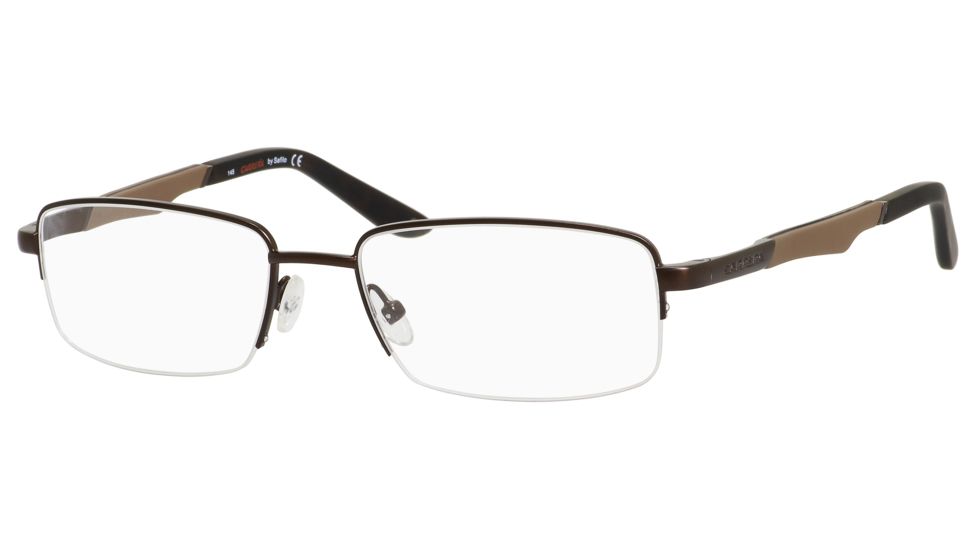 Carrera 8804 Progressive Prescription Eyeglasses CA8804-01F1-5318 - Brown Frame, Lens Diameter 53mm, Distance Between Lenses 18mm