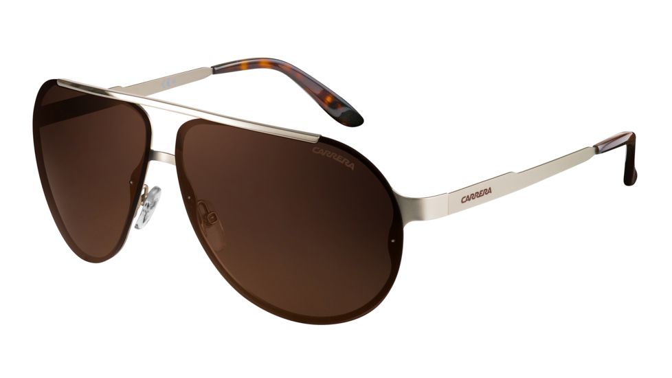 Carrera 90/S Progressive Prescription Sunglasses CA90S-0CGS-LC-6510 - Frame Color Light Gold, Lens Diameter 65 mm
