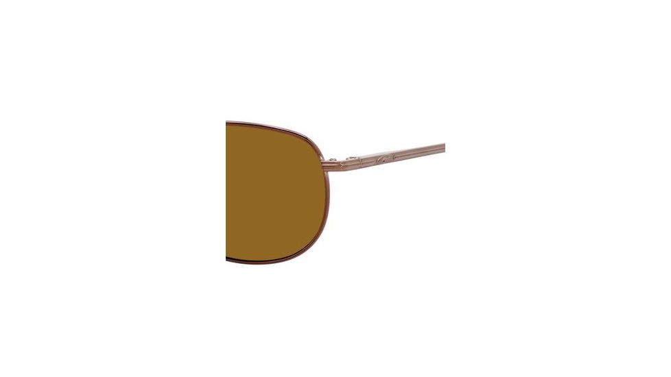 Carrera 928/S Sunglasses CA928S-6ZMP-VW-5817 - Shiny Bronze Frame, Dark Brown Polarized Lenses, Lens Diameter 58mm, Distance Between Lenses 17mm