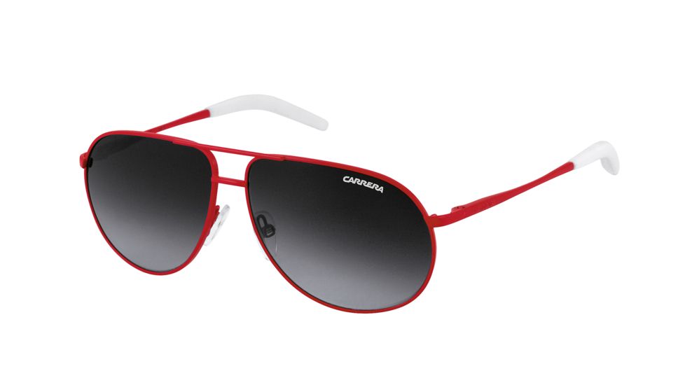 Carrera Carrerino 11/S Single Vision Prescription Sunglasses CARRE11S-0UTA-9O-5511 - Lens Diameter 55 mm, Frame Color Red