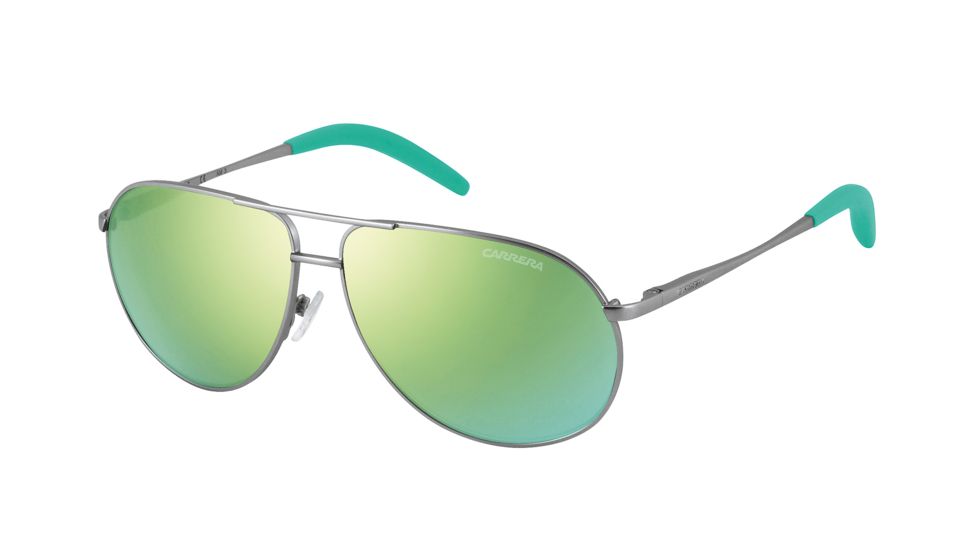 Carrera Carrerino 11/S Single Vision Prescription Sunglasses CARRE11S-0R81-Z9-5511 - Frame Color Semi Matte Ruthenium, Lens Diameter 55 mm