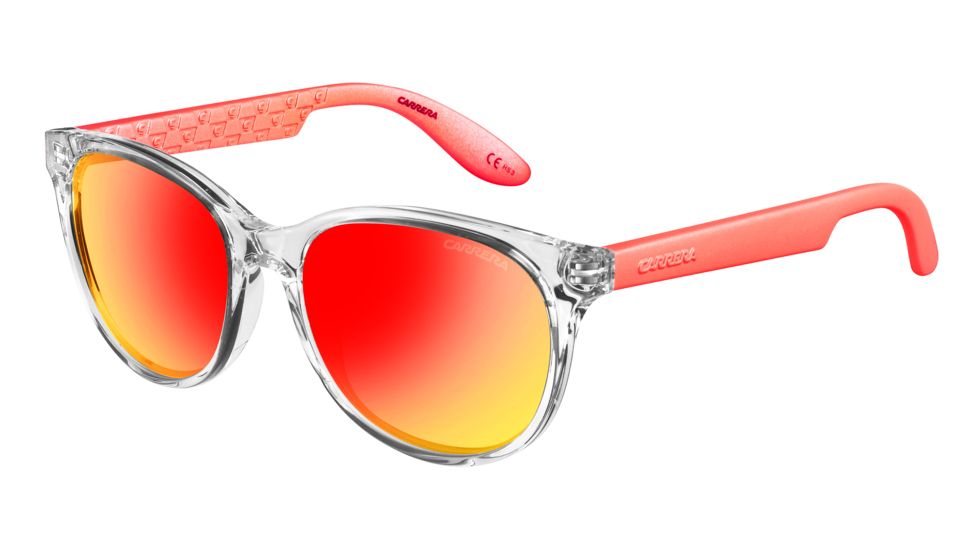 Carrera Carrerino 12/S Progressive Prescription Sunglasses CARRE12S-0MCB-ZP-4916 - Lens Diameter 49 mm, Frame Color Crystal Orange