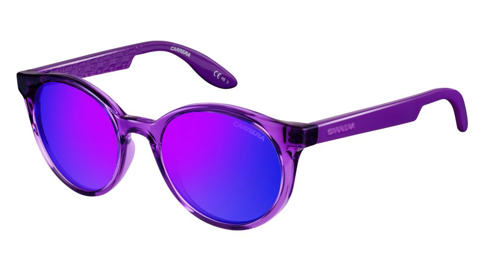 Carrera Carrerino 14/S Single Vision Prescription Sunglasses CARRE14S-0KNN-TE-4618 - Lens Diameter 46 mm, Frame Color Cyclamen