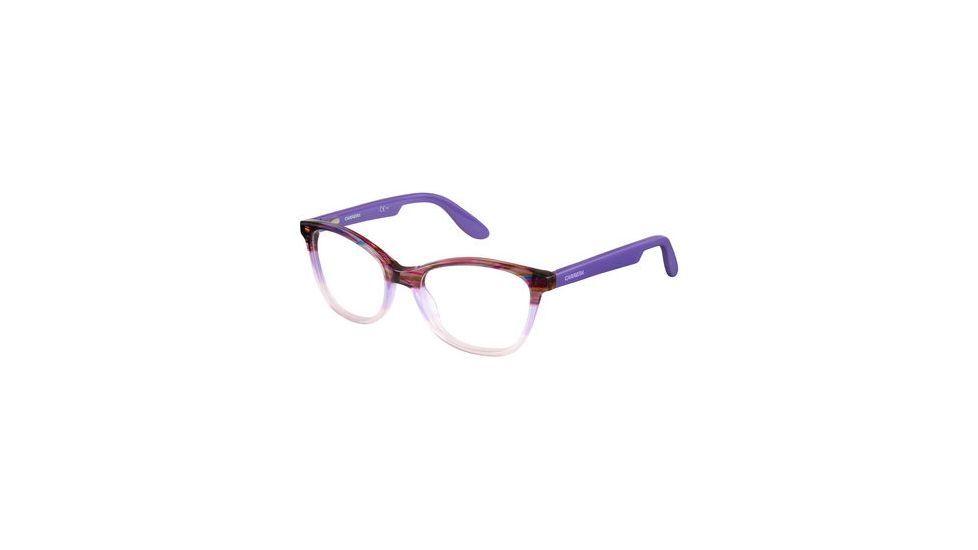 Carrera Carrerino 50 Progressive Prescription Eyeglasses CARRE50-0WBN-4717 - Violet Striped Frame, Lens Diameter 47mm, Distance Between Lenses 17mm