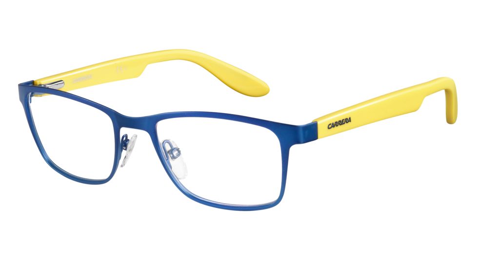 Carrera Carrerino 53 Bifocal Prescription Eyeglasses CARRE53-0HNN-4917 - Blue Yellow Frame, Lens Diameter 49mm, Distance Between Lenses 17mm