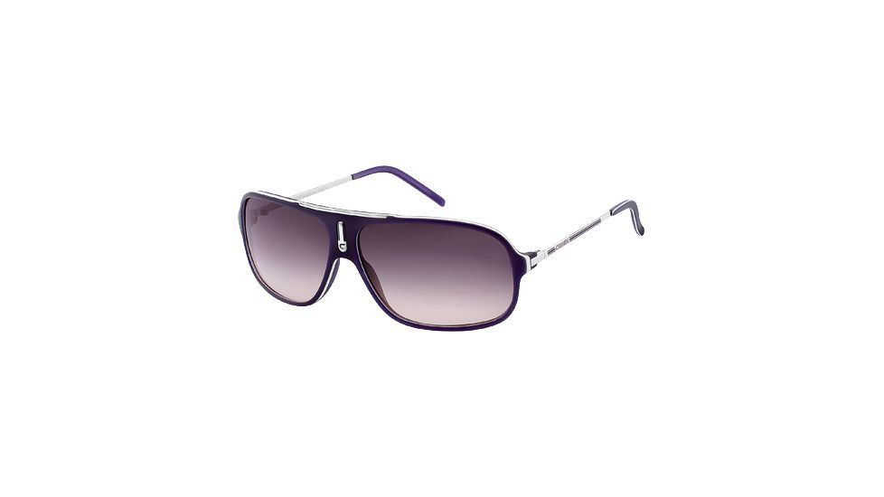 Carrera Cool Sunglasses - Violet White Palladium Frame, Plum Gradient Lenses COOLS06DPO9