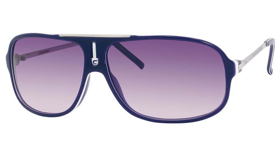 Carrera Cool/S Progressive Prescription Sunglasses COOLS-06DP-O9-6512 - Lens Diameter 65 mm, Frame Color Violet White Palladium