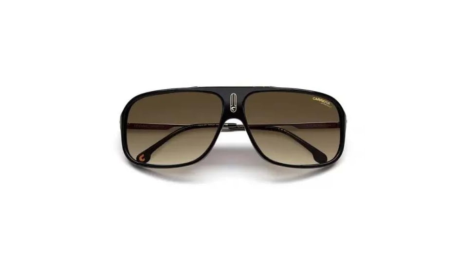 Carrera Cool65 Sunglasses, Black Frame, Brown Gradient Lens, 716736361758