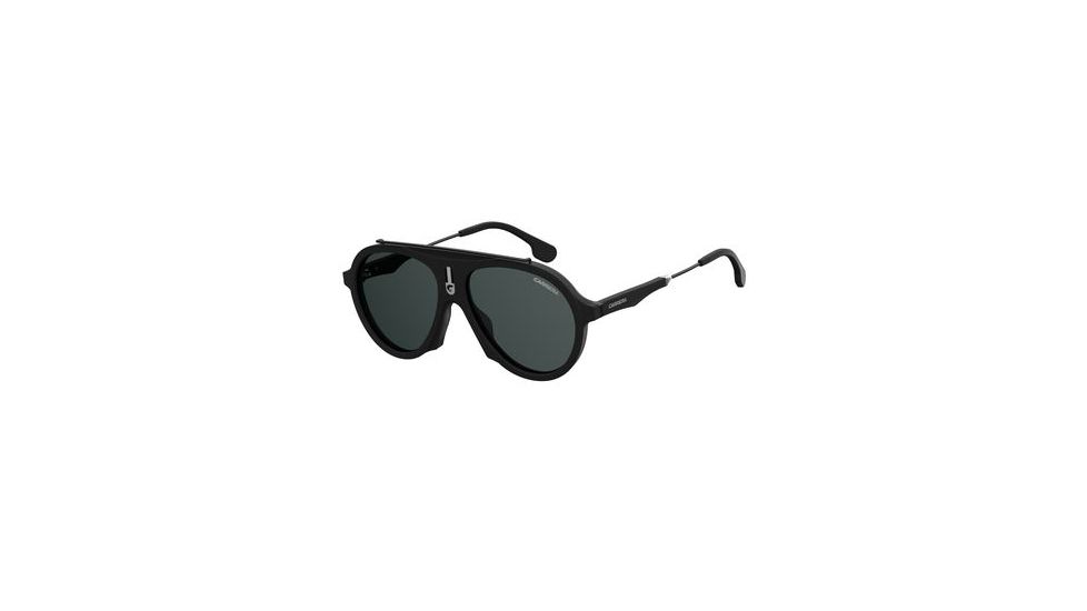 Carrera Flag Progressive Prescription Sunglasses FLAGS-0003-IR-5716 - Frame Color Matte Black, Lens Diameter 57 mm