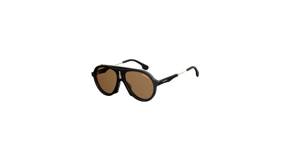 Carrera Flag Progressive Prescription Sunglasses FLAGS-0807-70-5716 - Frame Color Black, Lens Diameter 57 mm