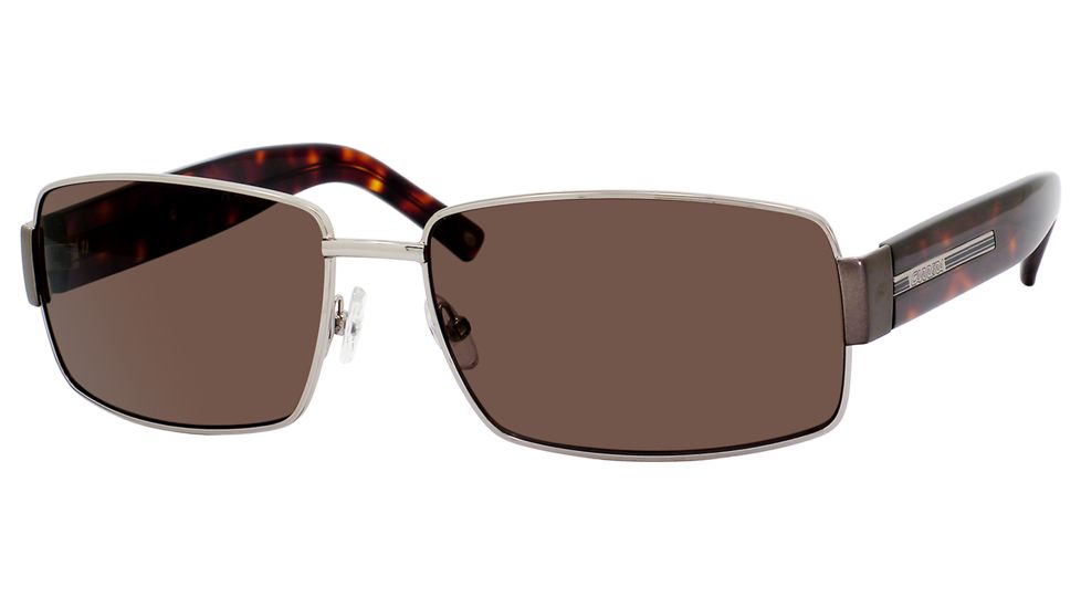 Carrera Globetrotter 4/S Sunglasses GLOBE4S-0FNM-70-6116 - Dark Ruthenium / Dark Tortoise Frame, Brown Lenses, Lens Diameter 61mm, Distance Between Lenses 16mm