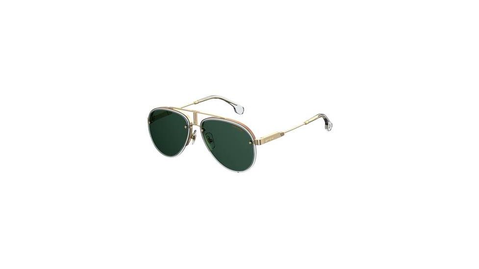 Carrera Glory Sunglasses GLORYS-0900-QT-5817 - Crystal Frame, Green Lenses, Lens Diameter 58mm, Distance Between Lenses 17mm