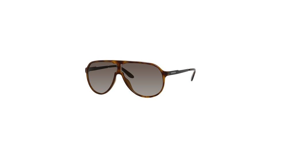 Carrera New Champion Progressive Prescription Sunglasses NEWCHS-08F8-HA-6208 - Frame Color Havana Black, Lens Diameter 62 mm