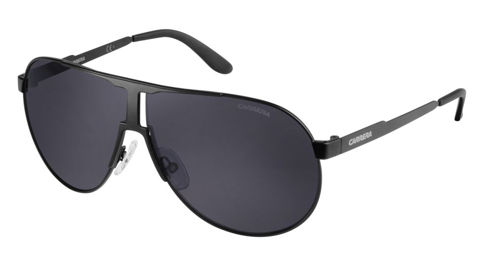 Carrera New Panamerika/S Bifocal Prescription Sunglasses NEWPAS-0003-Y1-6409 - Frame Color Matte Black, Lens Diameter 64 mm