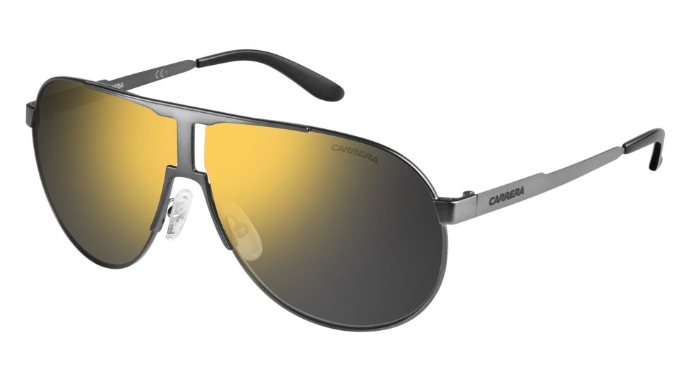 Carrera New Panamerika/S Bifocal Prescription Sunglasses NEWPAS-0R80-UW-6409 - Lens Diameter 64 mm, Frame Color Semi Matte Ruthenium