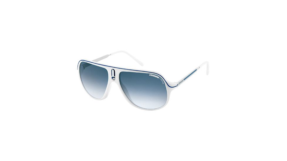 Carrera Safari Sunglasses - White Azure / Palladium Frame, Azure Gradient Lenses SAFARRS0CH61P