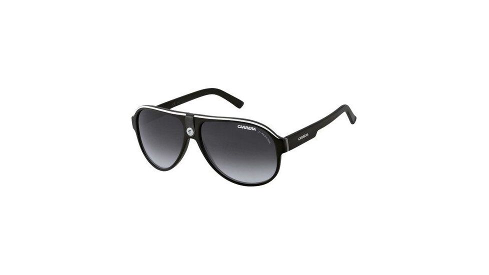 Carrera 32 Rx Sunglasses - Black Crystal Gray Frame, Progressive Lenses CA32S08V69O