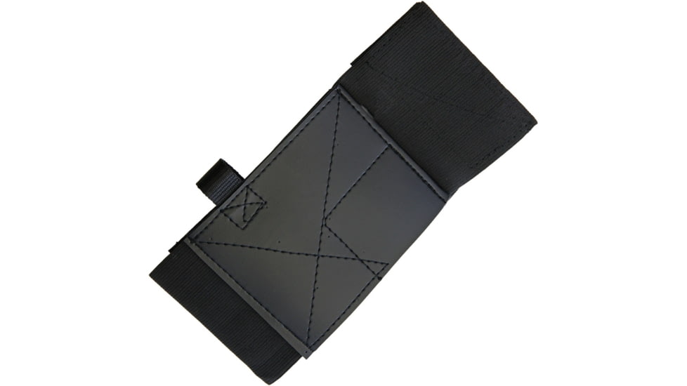 Carry All Concealed Ankle Holster, 5in X 4in, Lightweight Vinyl, Elastic, Velcro Construction, One Size Fits Most, Black, P0193