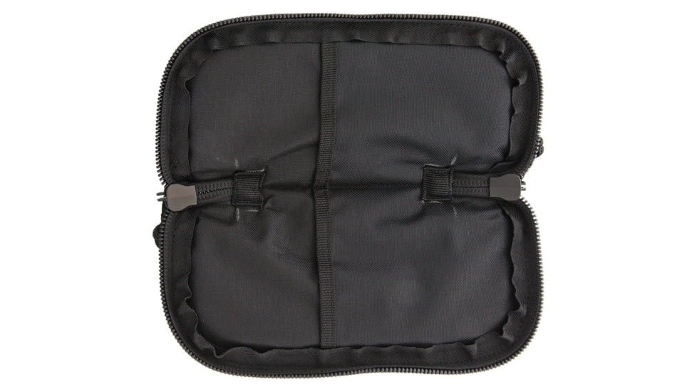 Carry All Cordura Zip Pouch with Cordura Construction, 9in, Cordura, Black, Zipper Closure, Padded Interior, PO233-9in - AC180