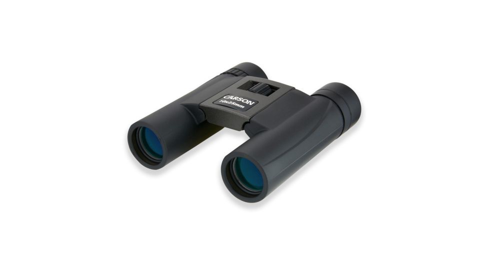 Carson 10x25mm Compact Binoculars, Silver/Black TM-025