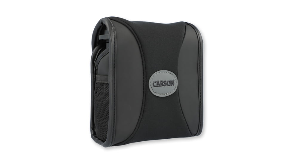 Carson 3D Series 10x25mm Roof Prism Binoculars w/High Definition Optics and ED Glass, Matte, Black/Grey, TD-050ED